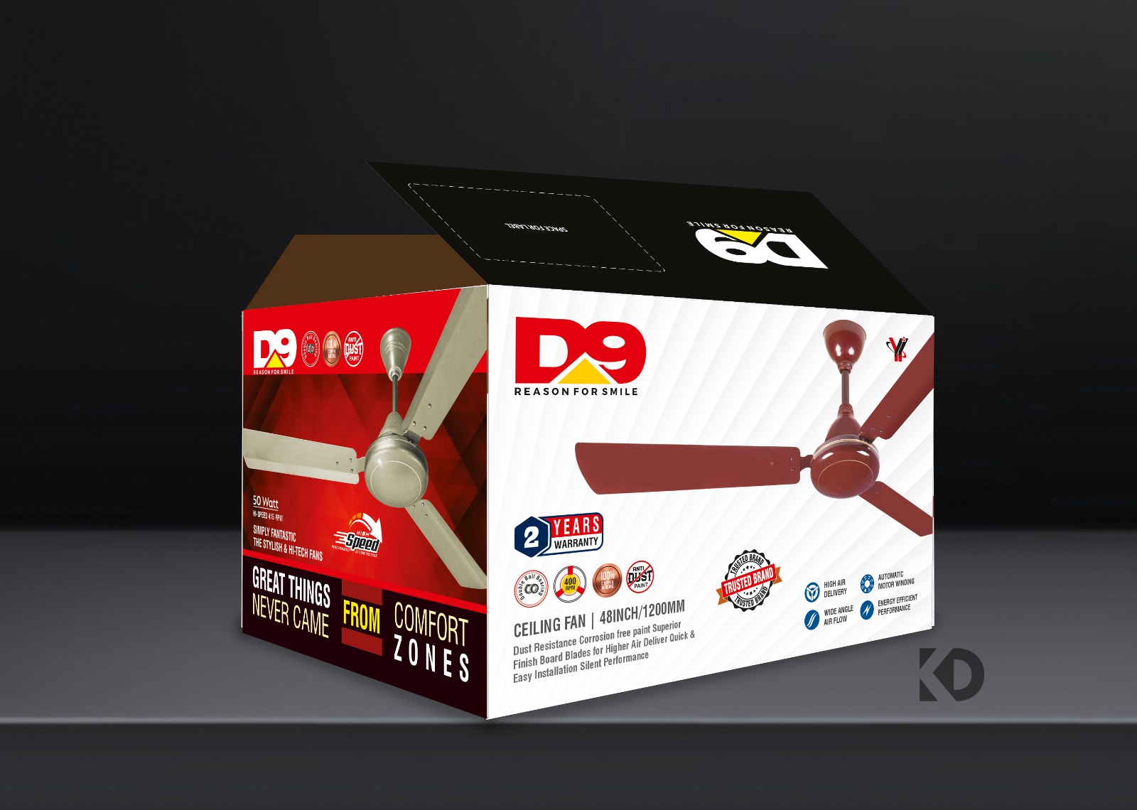 D9 Speed Plus fan